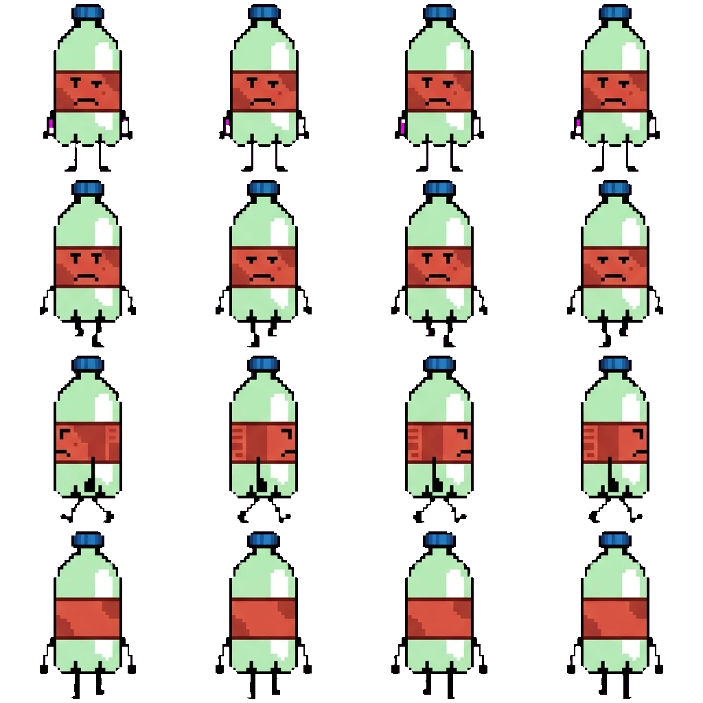 Soda Bottle movement sprite