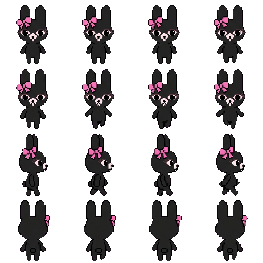 Rattina movement sprite