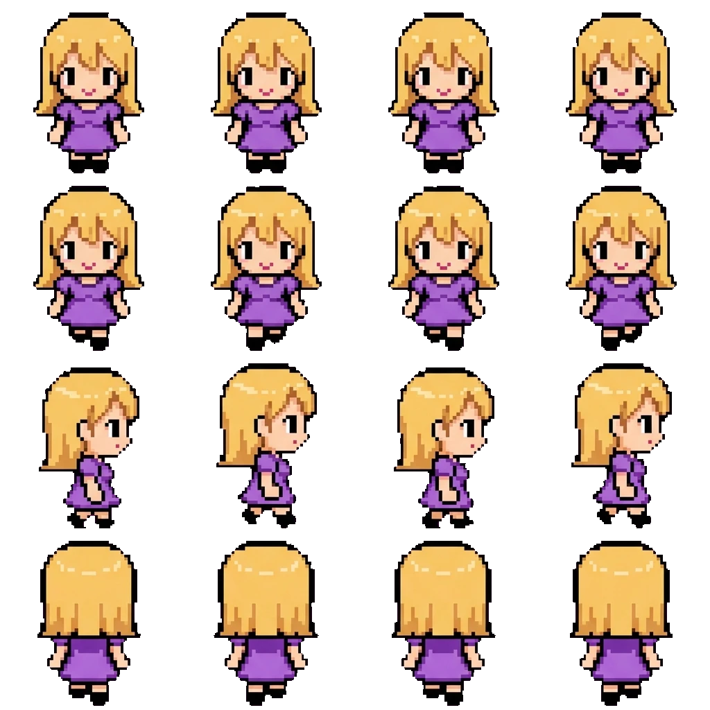 Princess Lui movement sprite