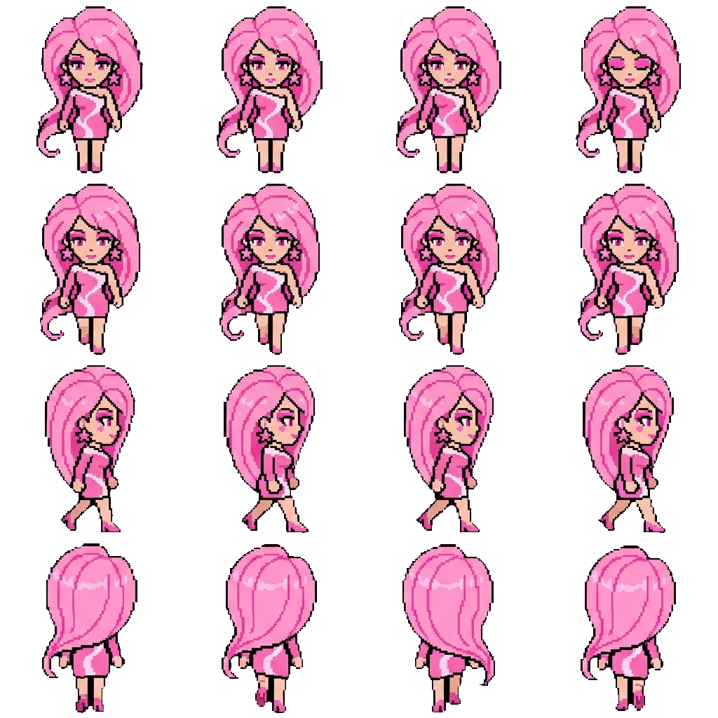 Jem movement sprite