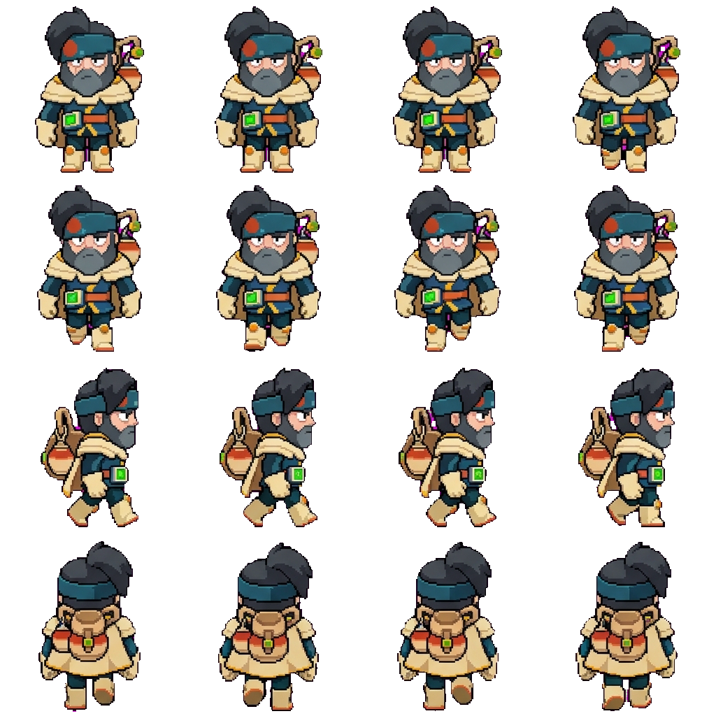 Kenji movement sprite