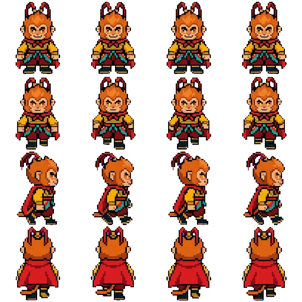 Sun Wukong movement sprite