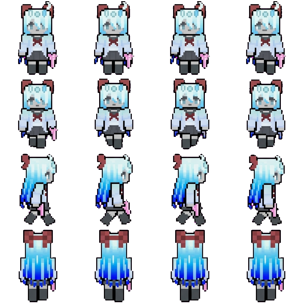 Sam movement sprite