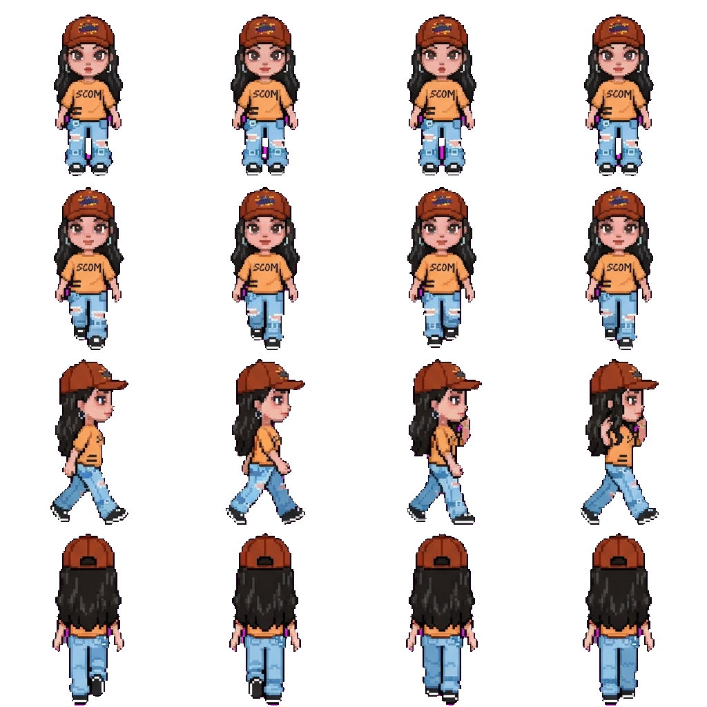 Ava movement sprite