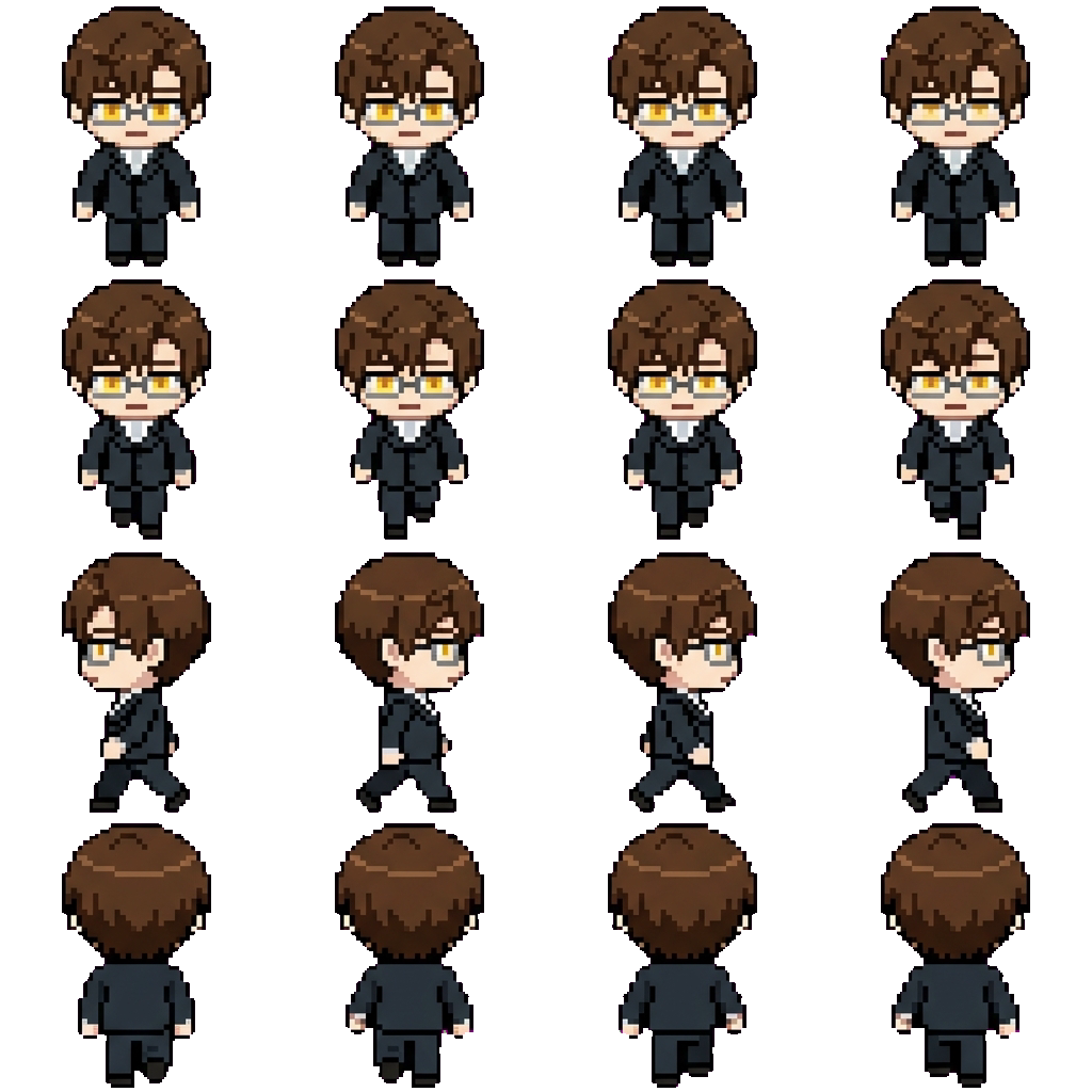 Jaehee movement sprite