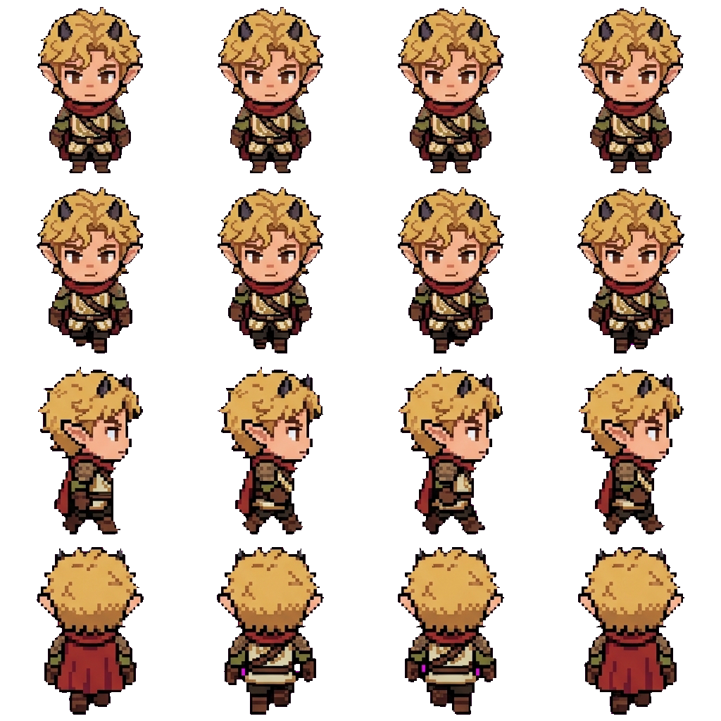 Oak Greenbriar movement sprite