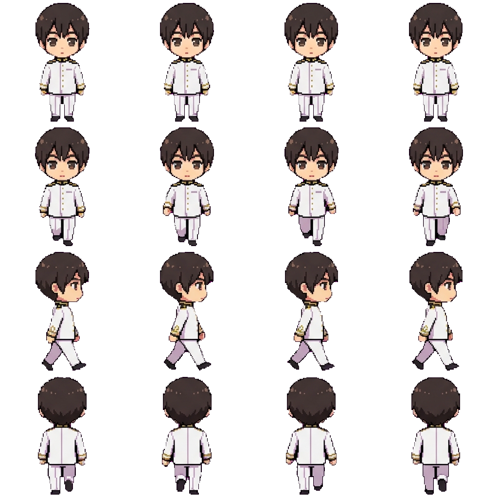 Japan movement sprite