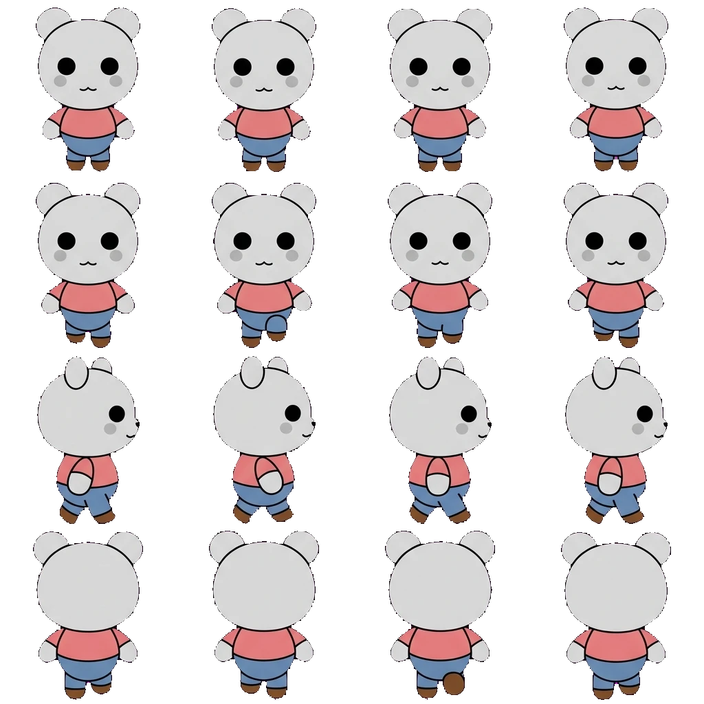 Eddy movement sprite
