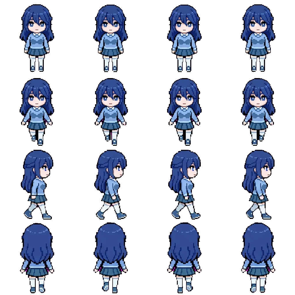 Zuo movement sprite
