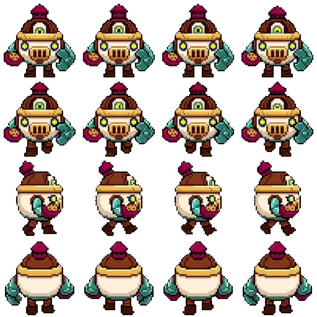 Pearl movement sprite
