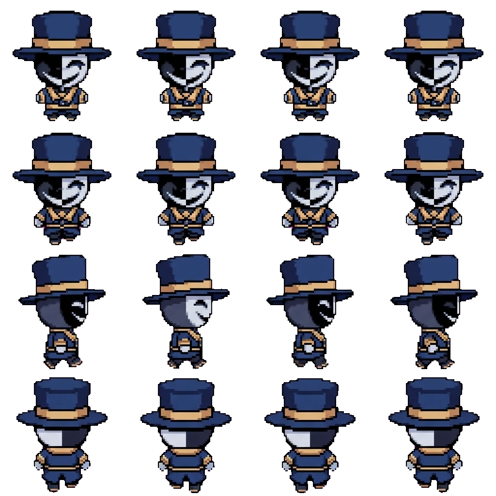 Ticket Taker movement sprite