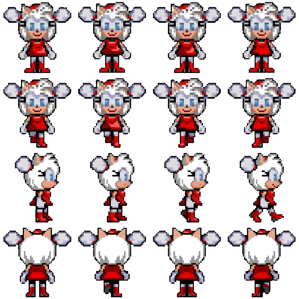 Rosy movement sprite