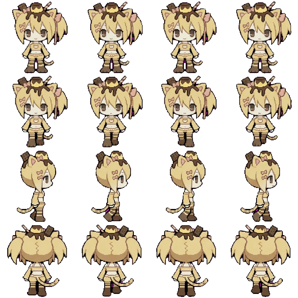 Banana movement sprite
