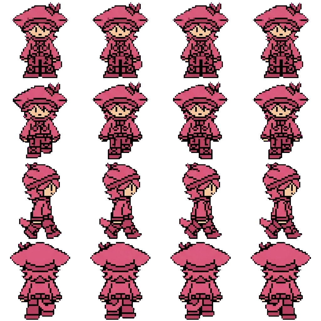 Stimpy movement sprite