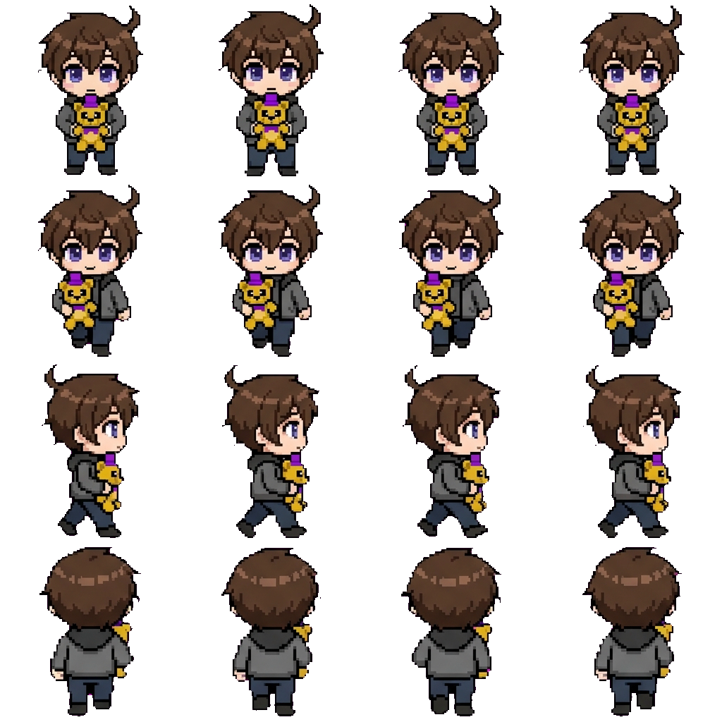 Evan movement sprite
