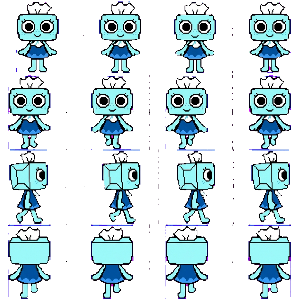 Tisha movement sprite