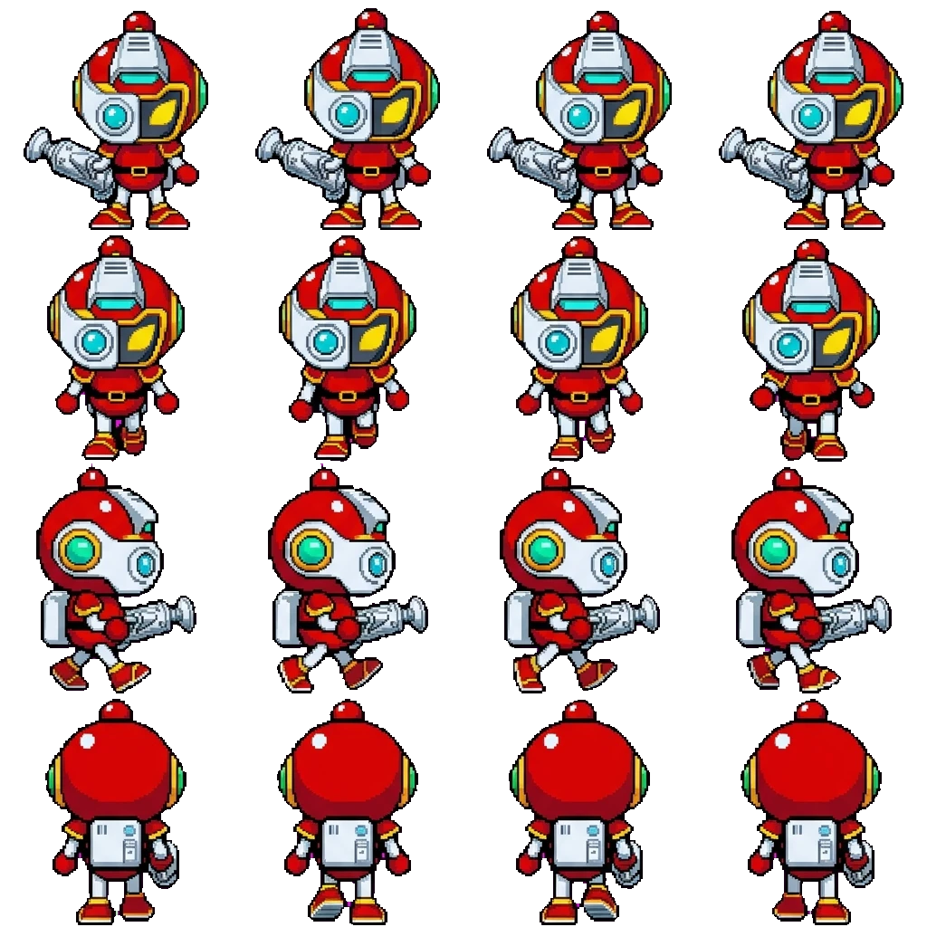 Bazooka movement sprite