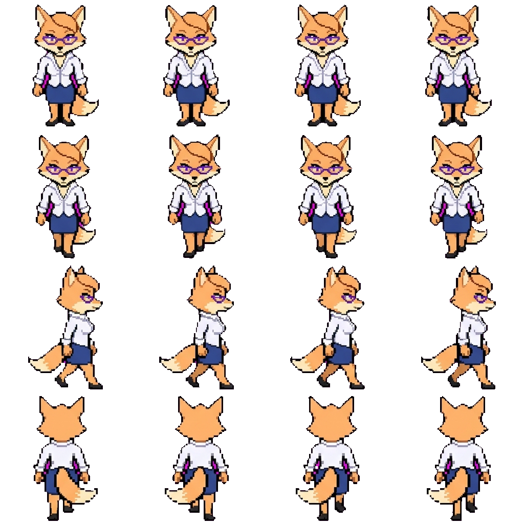 Jamie movement sprite