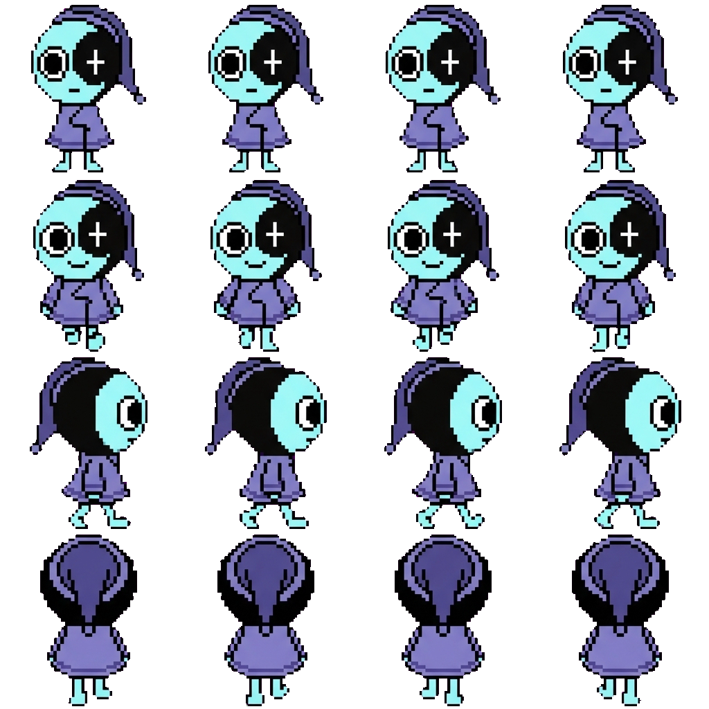 Astro movement sprite
