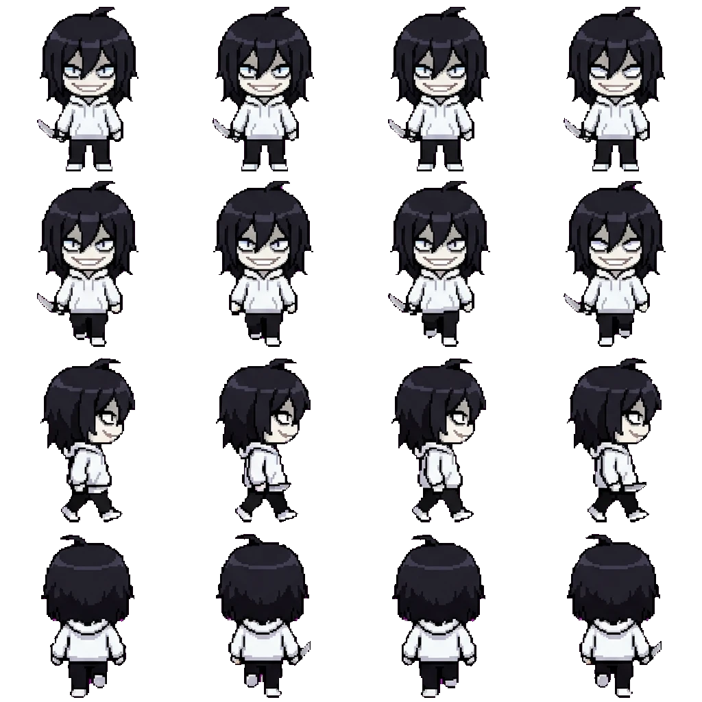 Jeffthekiller movement sprite