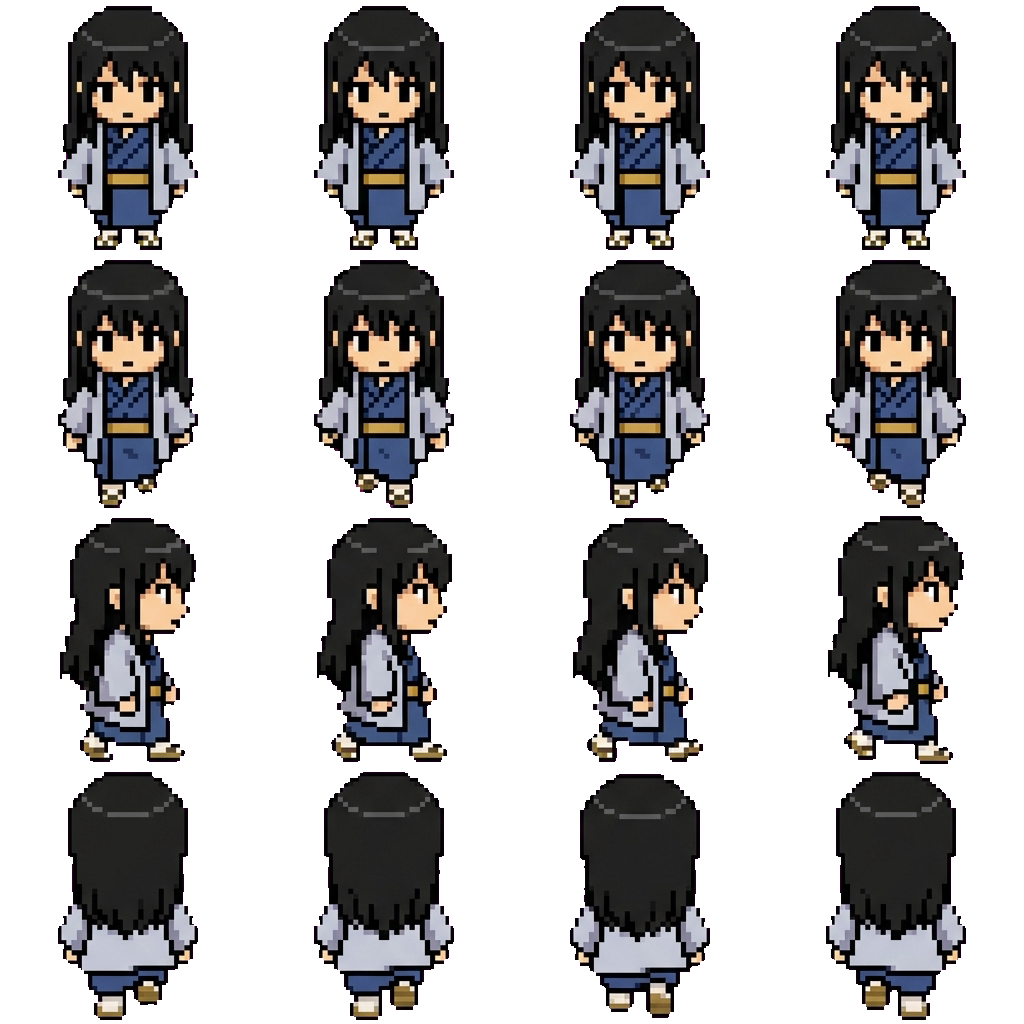 Kazura Kotarou movement sprite