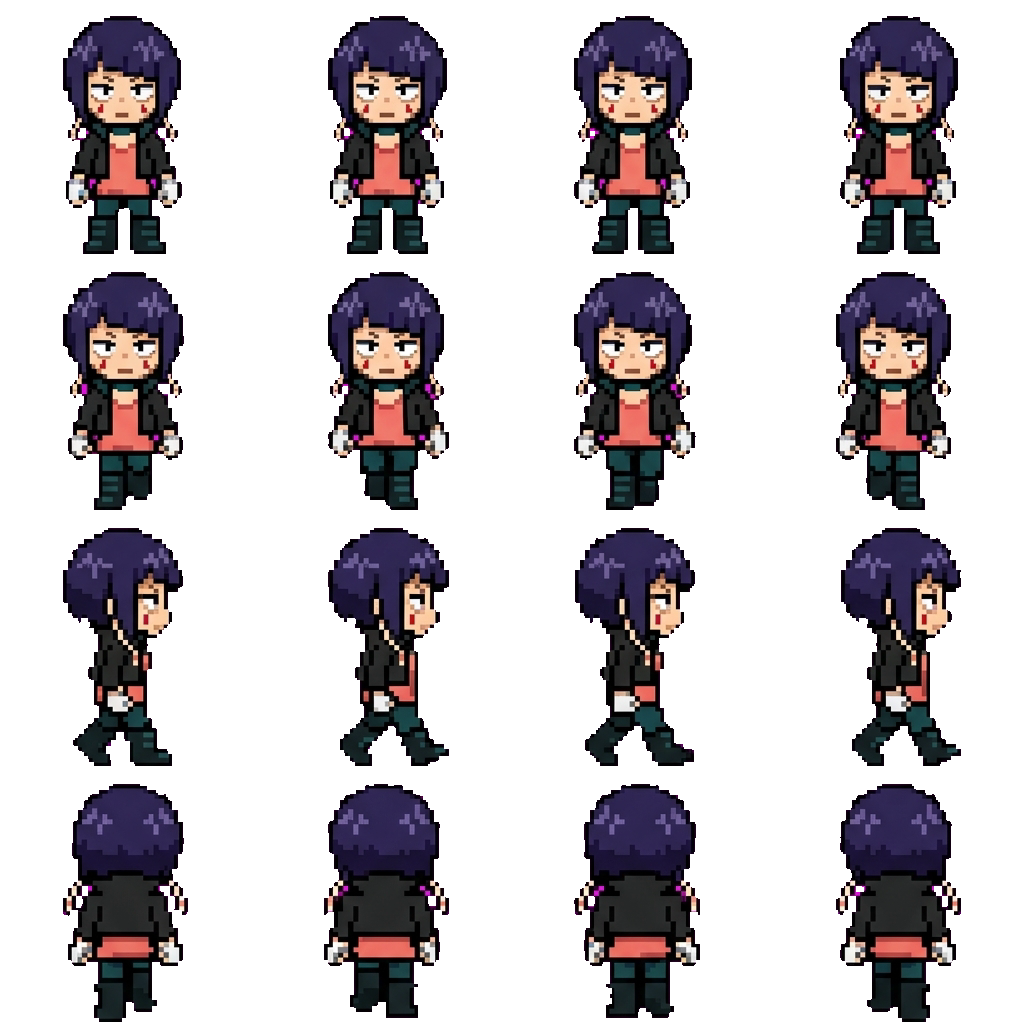 Jiro movement sprite