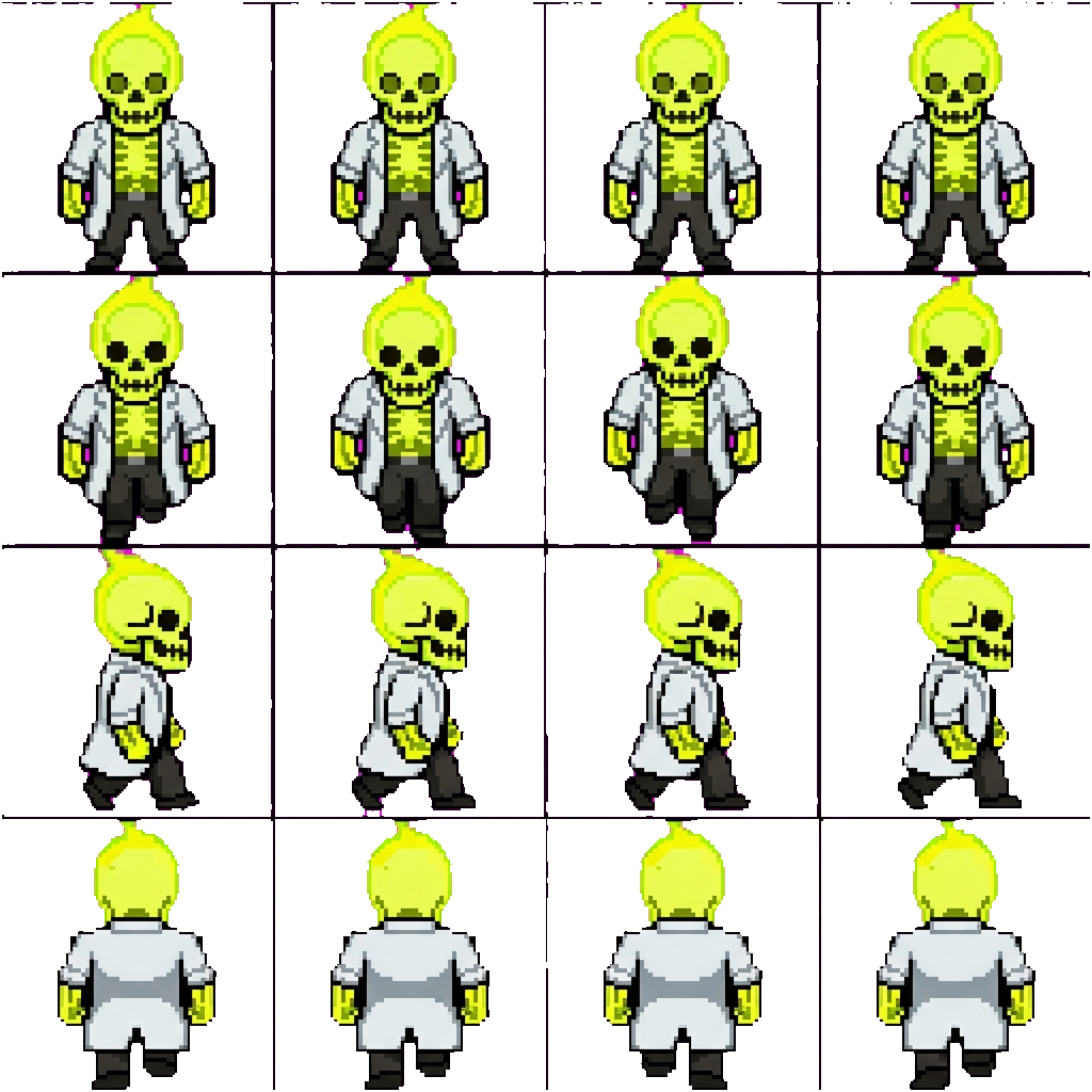 Dr. Phosphorus movement sprite