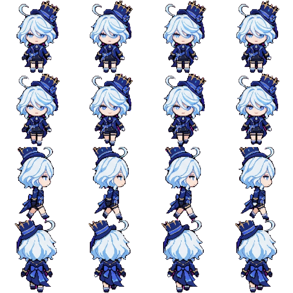 Furina movement sprite