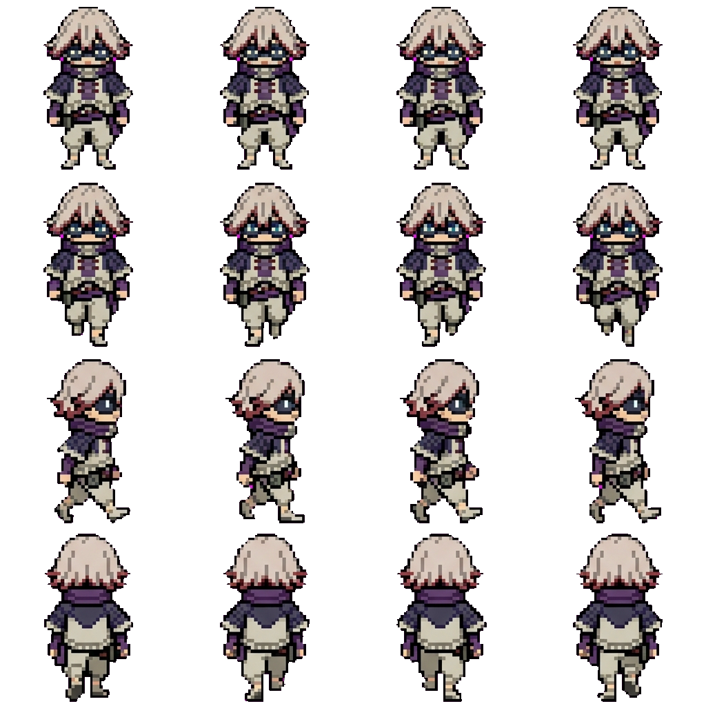 Fu movement sprite