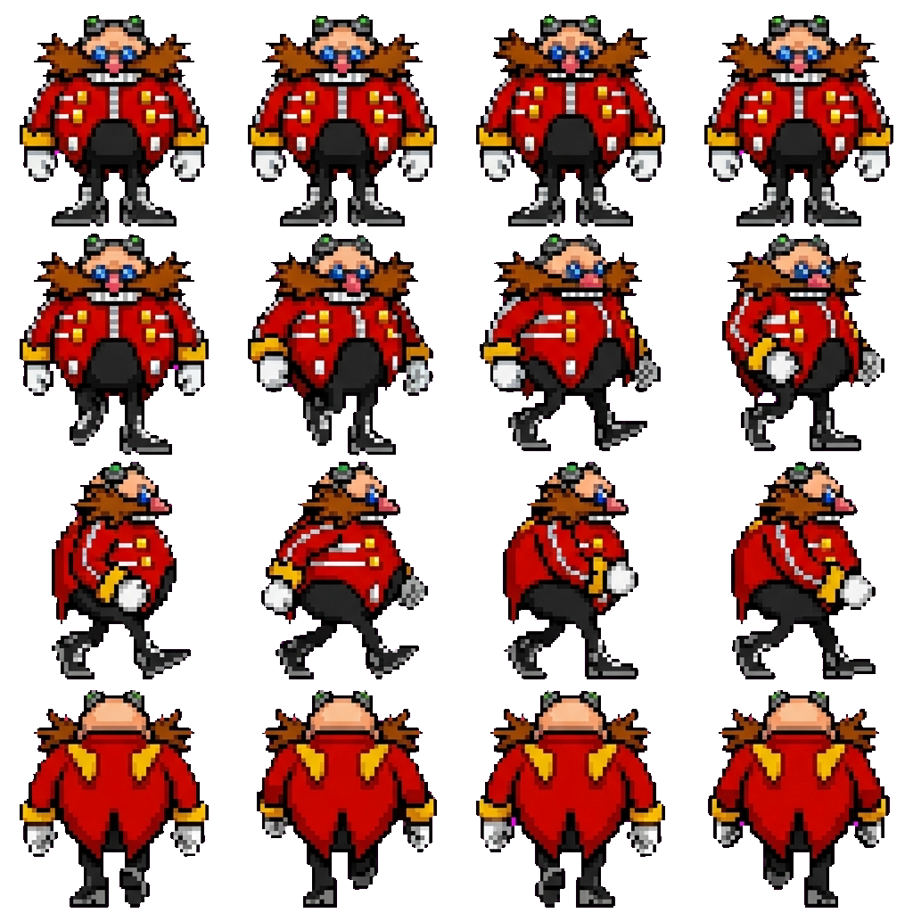 Dr. Eggman movement sprite