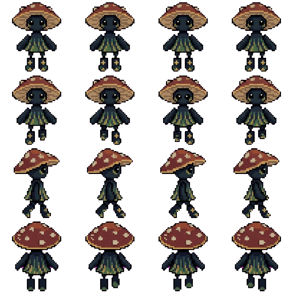 Luvrie 2.0 movement sprite