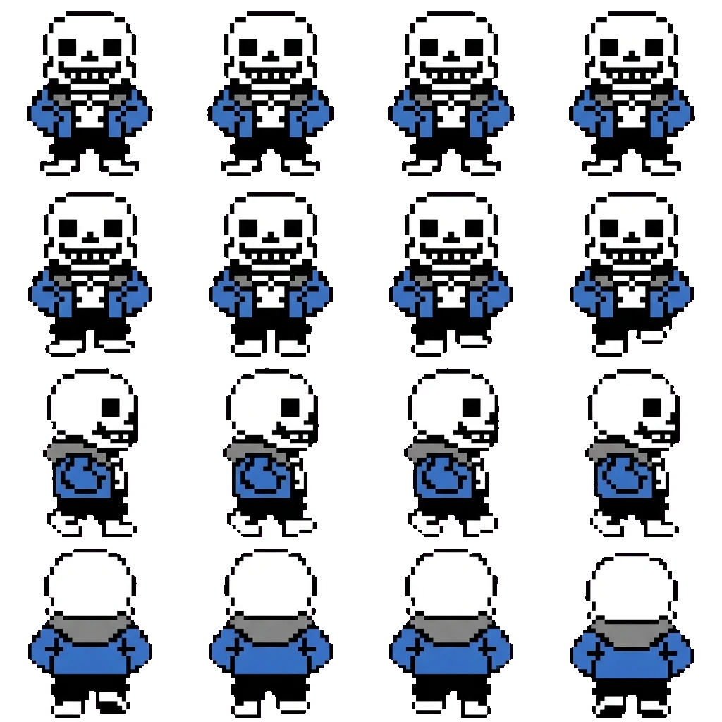 Sans movement sprite