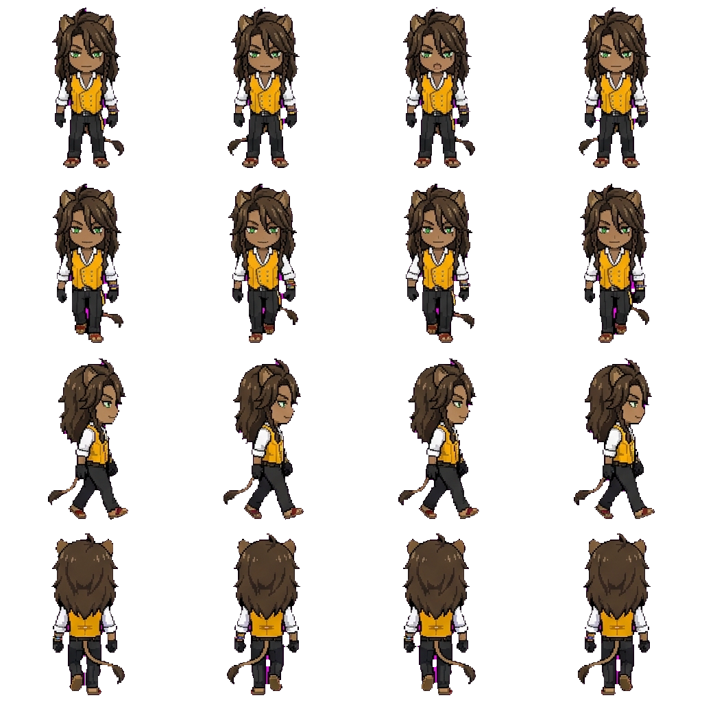 Leona Kingscholar movement sprite