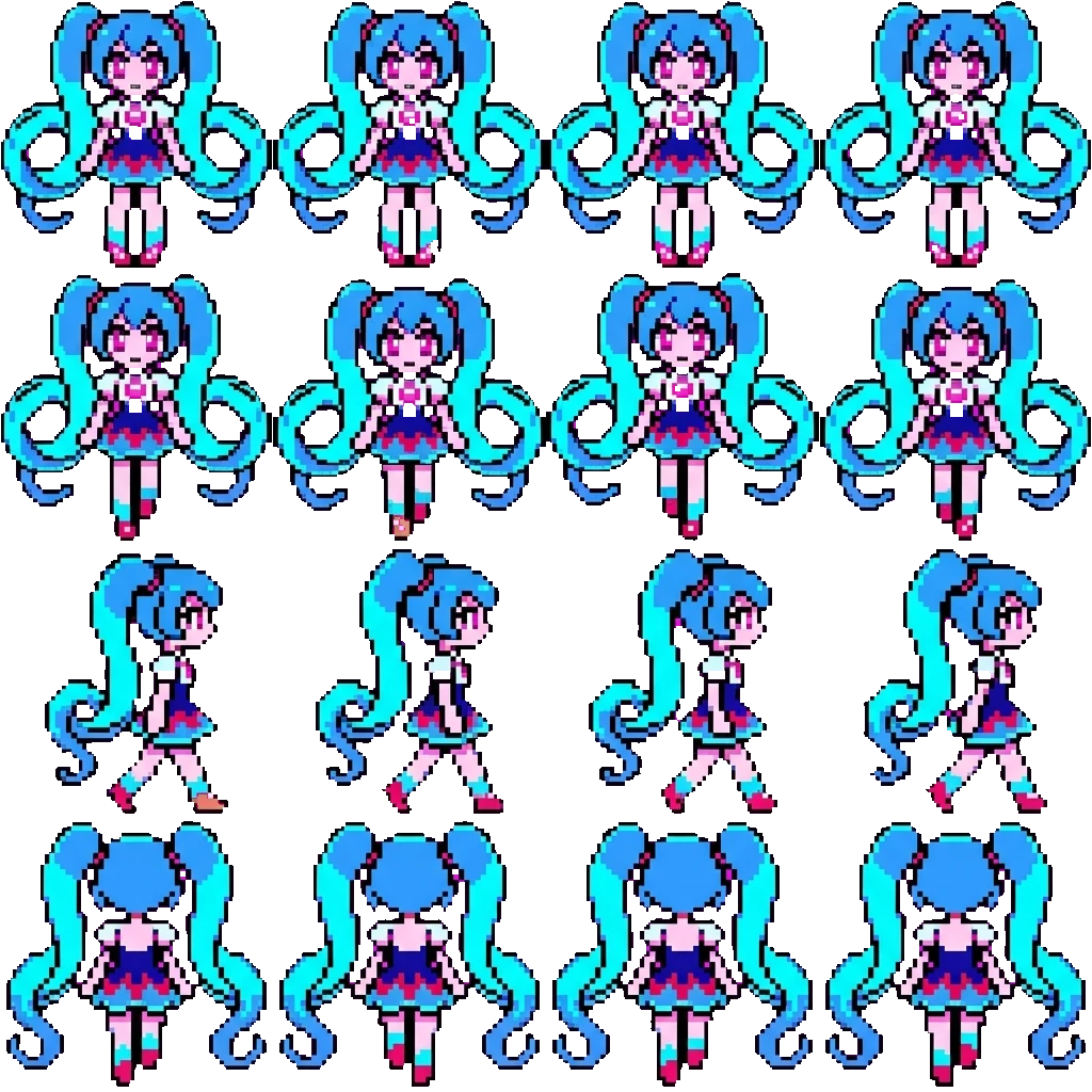 Kanade movement sprite