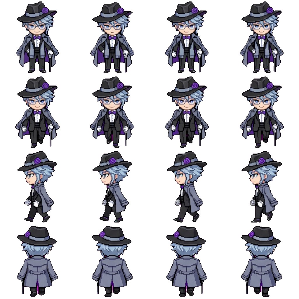 Azul movement sprite