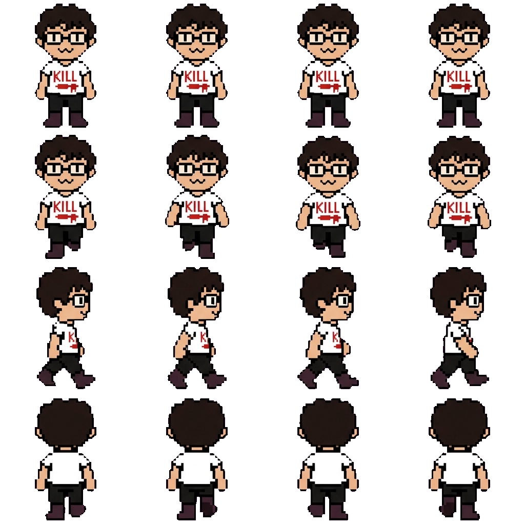 Shaggy movement sprite