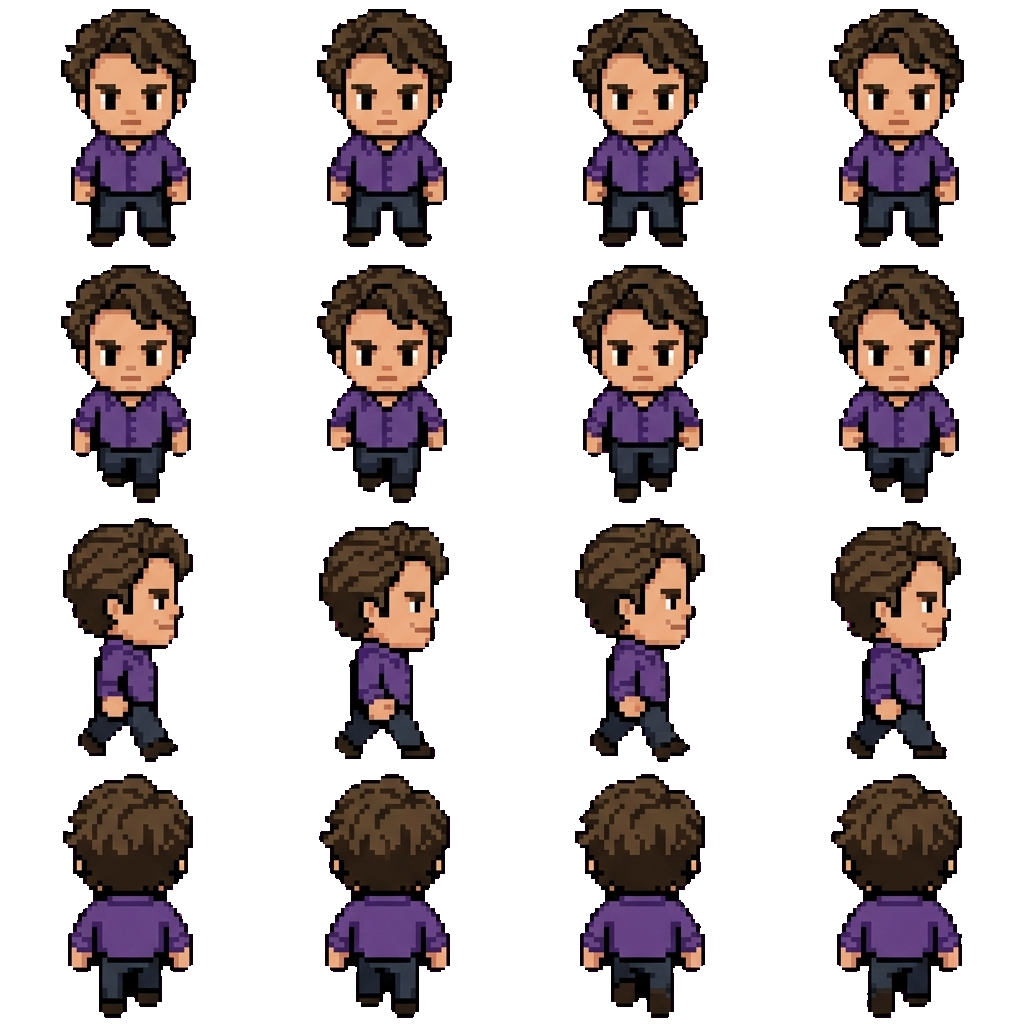 Bruce movement sprite