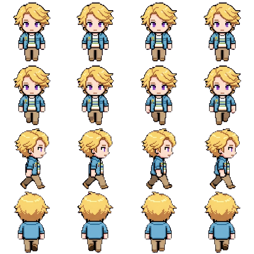 Yoosung movement sprite