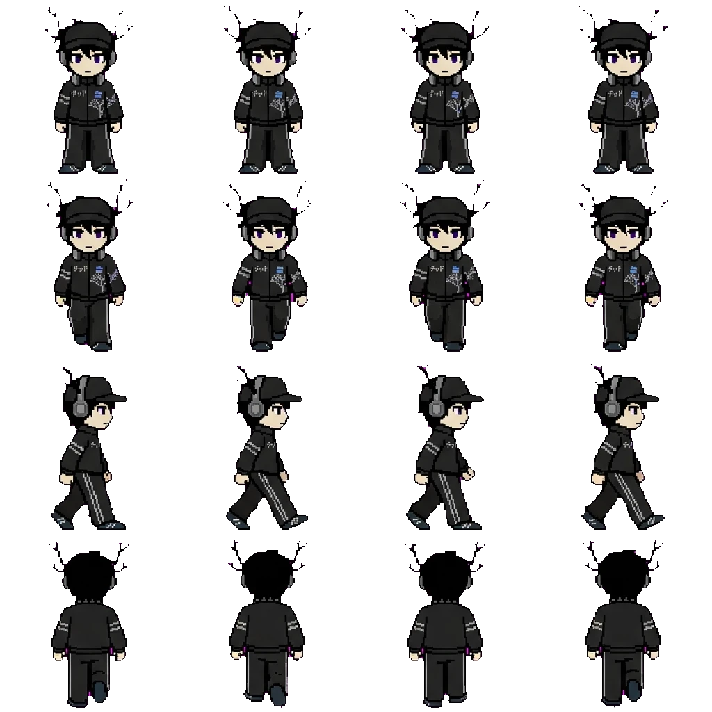 Jake movement sprite