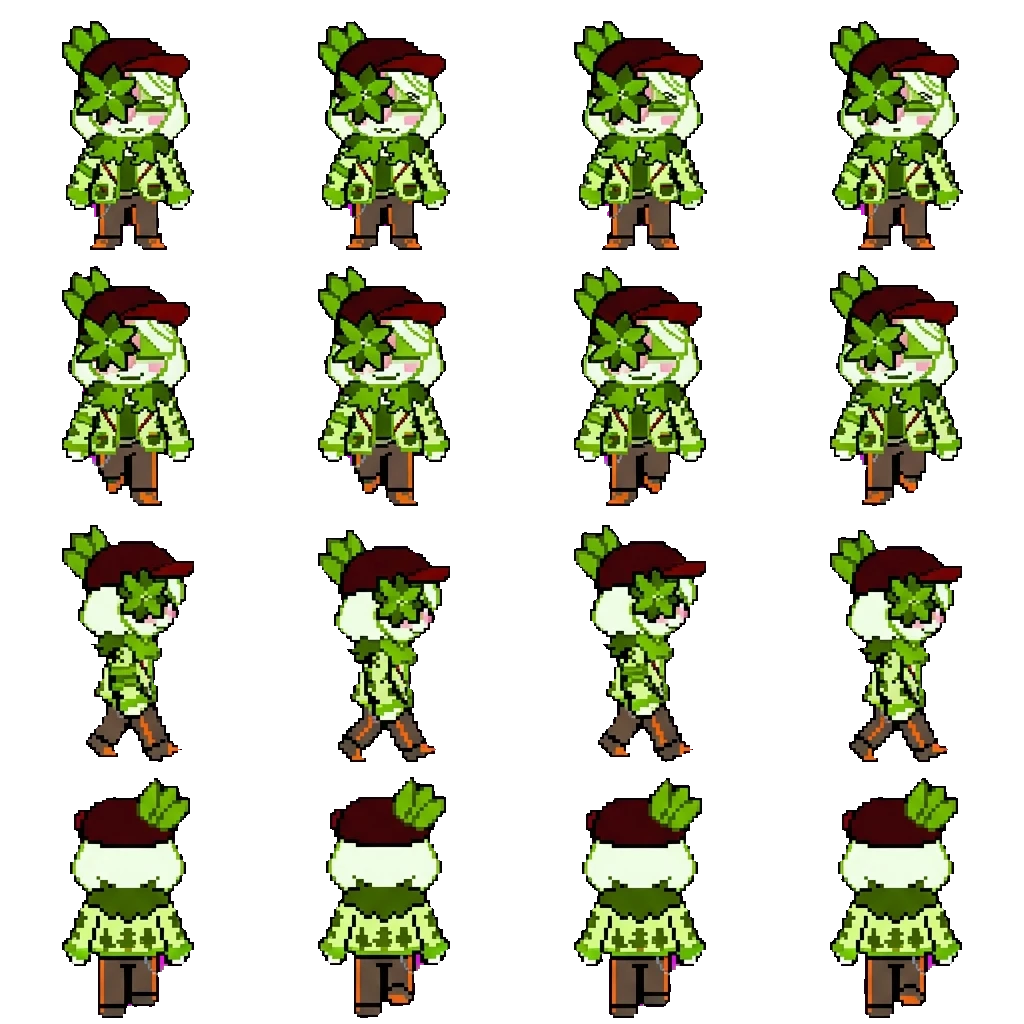 Brad movement sprite