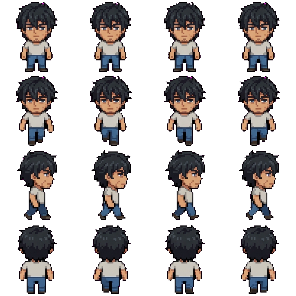 Cole Holloway movement sprite