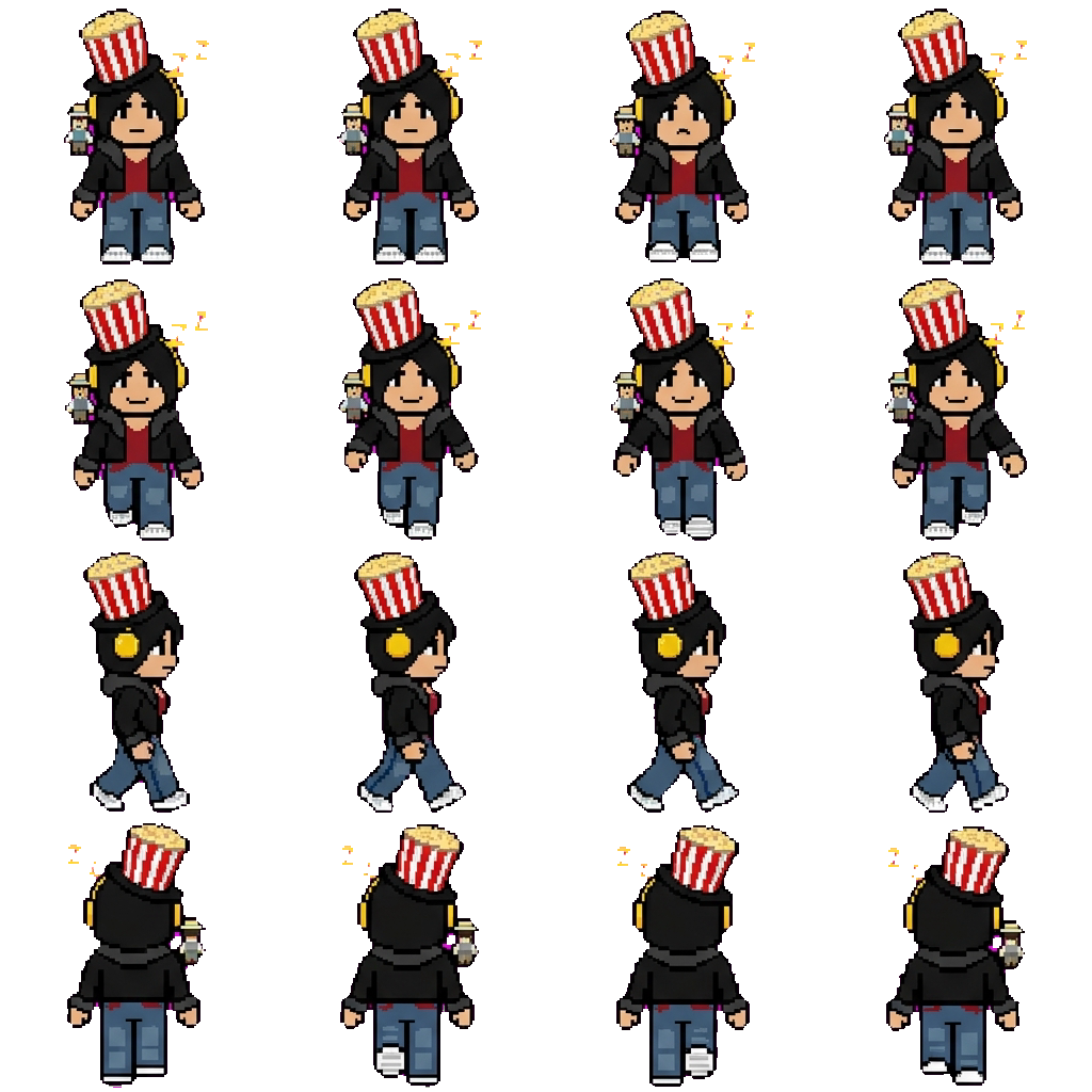 Michu movement sprite