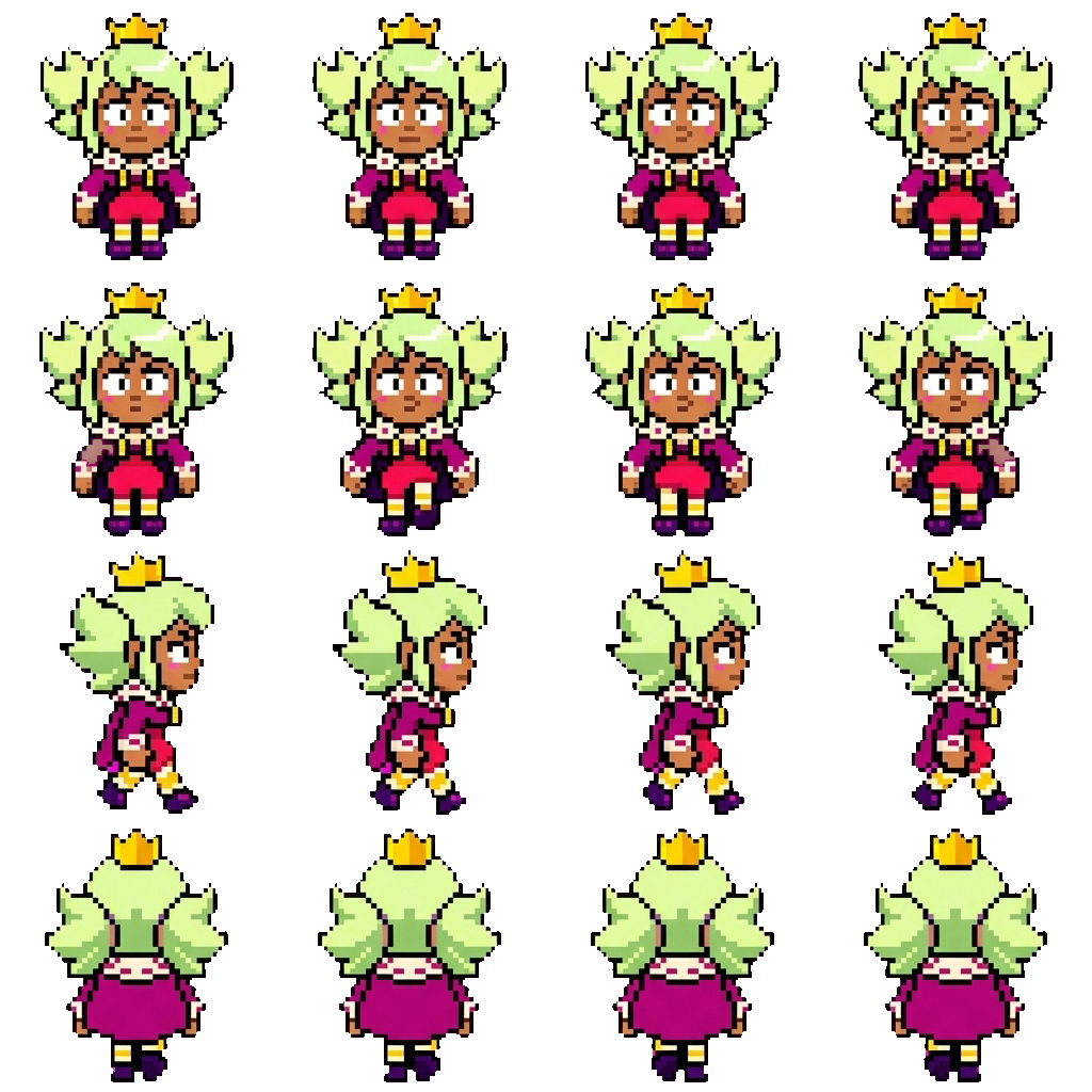 Mandy movement sprite
