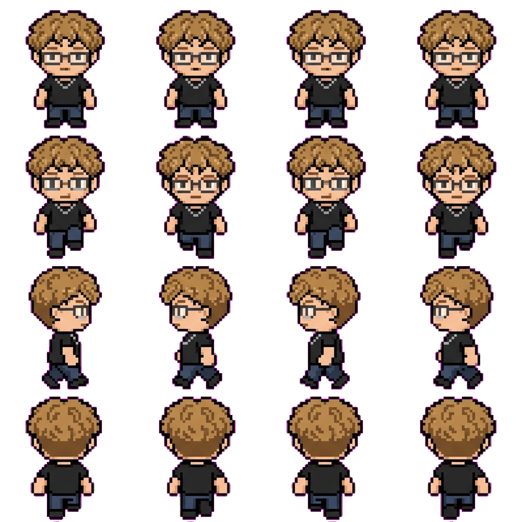 Kurone/Lin movement sprite