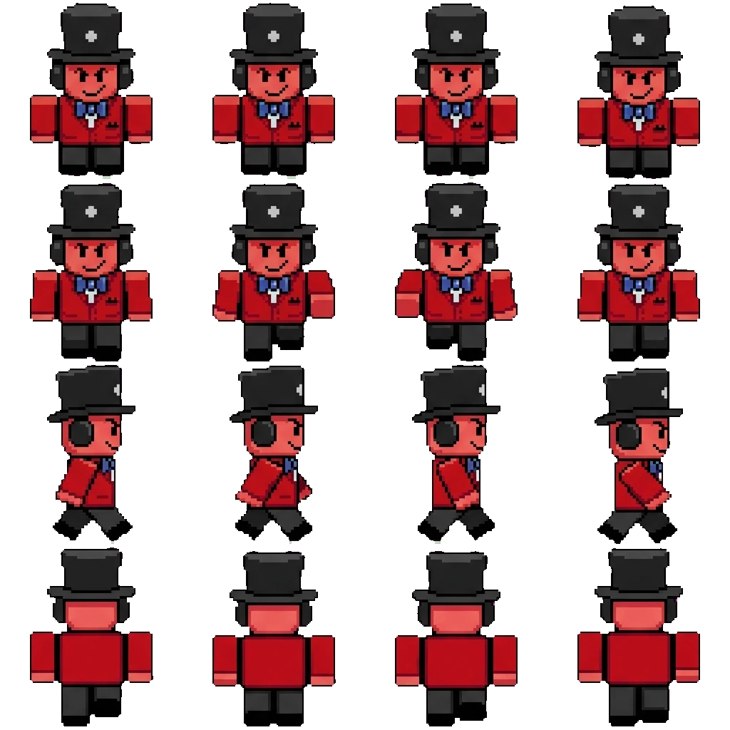 Cloak movement sprite