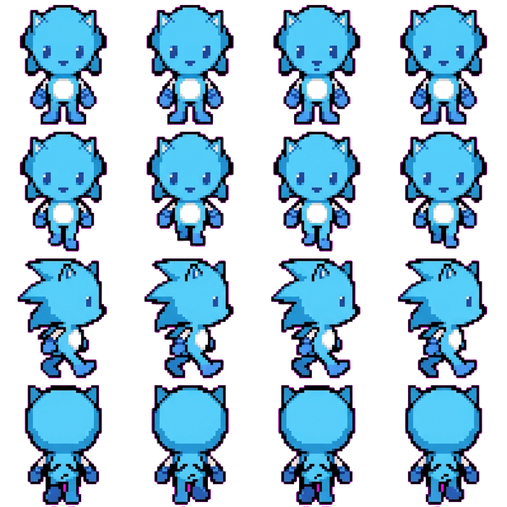 NerySonic movement sprite