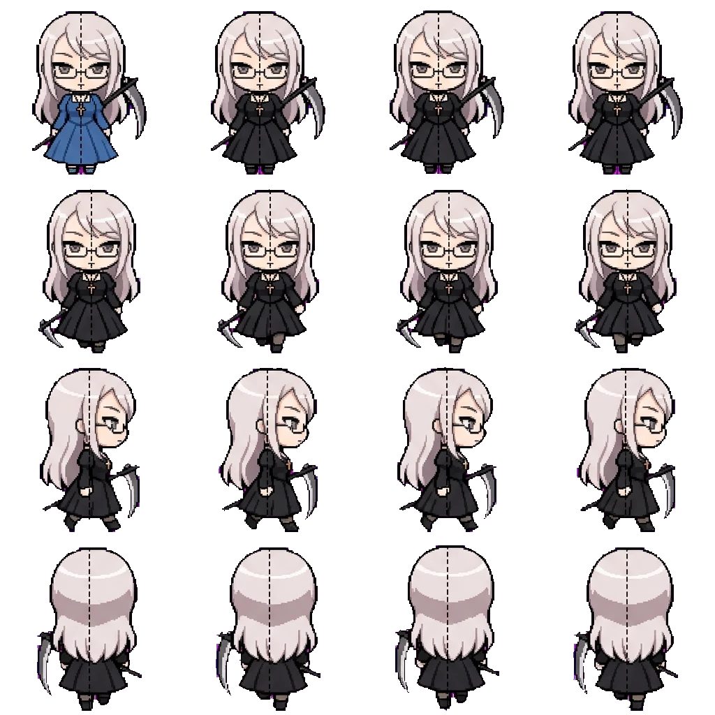 Katara movement sprite