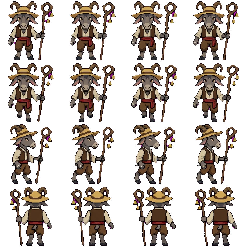 Belac movement sprite