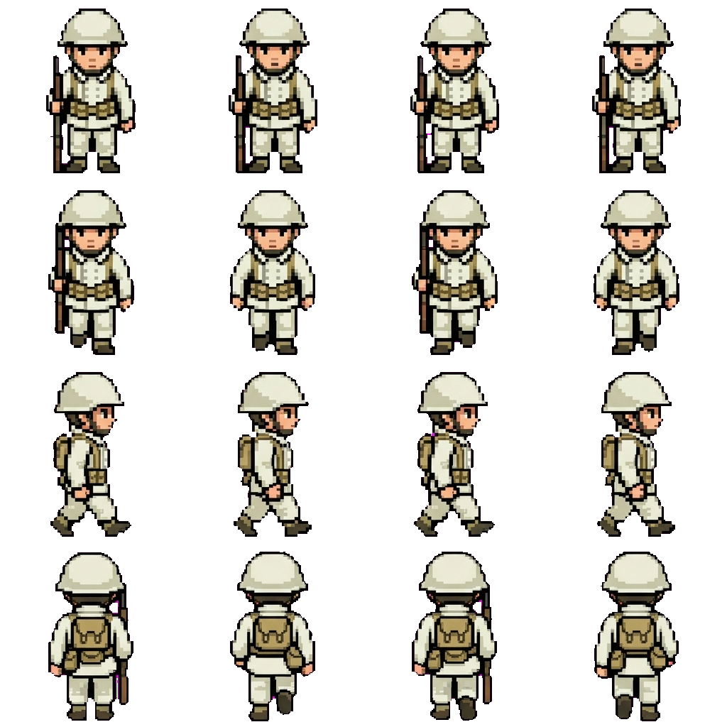Robert Sinclair movement sprite