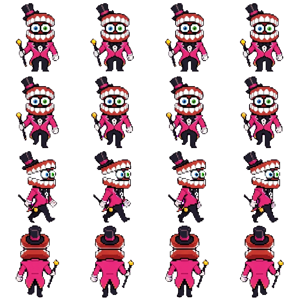 Caine movement sprite